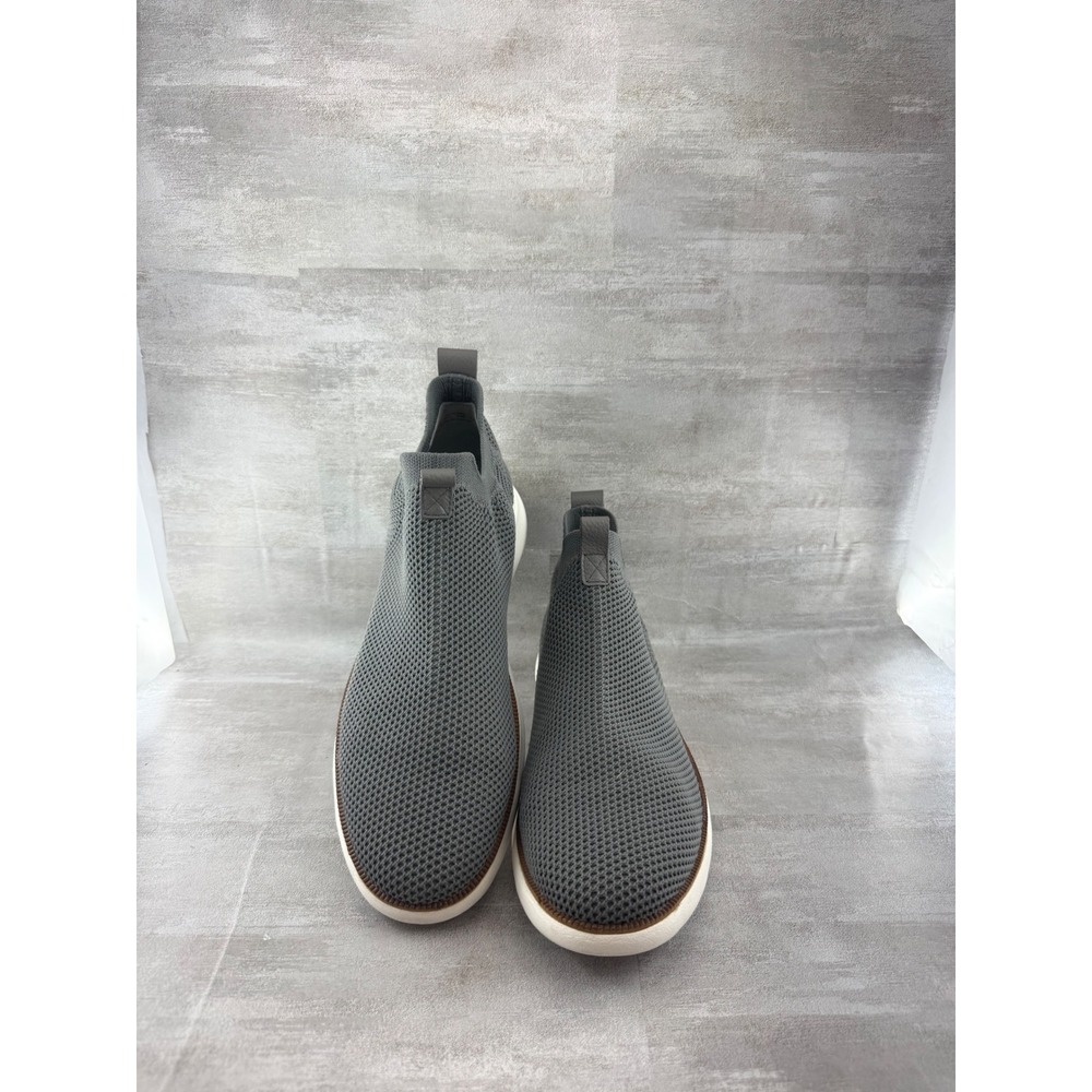 Johnston & Murphy Women Amber Knit Slip-On Sneakers Grey Sz 10M 78-52846